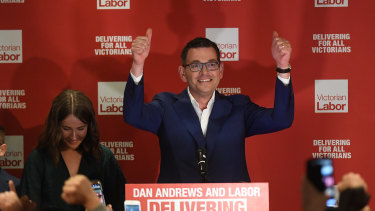 Daniel Andrews' election win in November made Canberra take notice. 