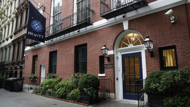 Jeffrey Epstein donated funds to the Hewitt School, an all-girls' school located blocks from his Upper East Side mansion in New York.