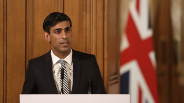 Britain's Chancellor Rishi Sunak: "While there are difficult choices to be made, we will get through this, and I can assure people nobody will be left without hope or opportunity."