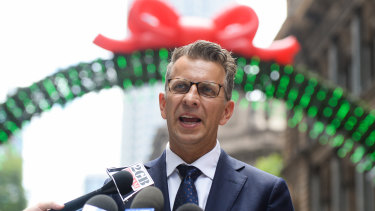 Transport Minister Andrew Constance sought to allay fears about construction of Parramatta's light rail line.