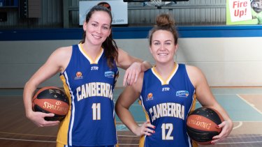 Keely Froling and Kate Gaze will suit up for Canberra together again.