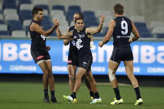 Afl 2020 Carlton Blues Unsure About Essendon Match Next Week As Eddie Betts Lifts Them To Win Over Geelong Cats