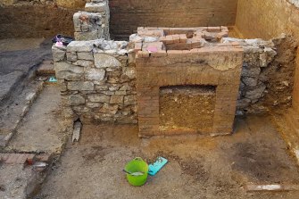 Archaeologist in 2017 had no explanation as to how the remains at the Wesley Church were so deep and so well preserved. 