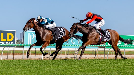 Coolangatta holds off Russian Conquest to take out the Magic Millions Classic at the Gold Coast on Saturday.