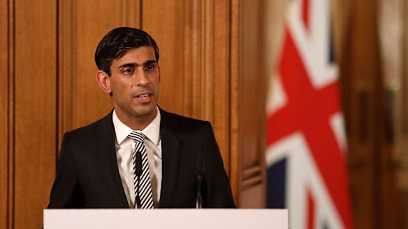Britain's Chancellor Rishi Sunak: "While there are difficult choices to be made, we will get through this, and I can assure people nobody will be left without hope or opportunity."