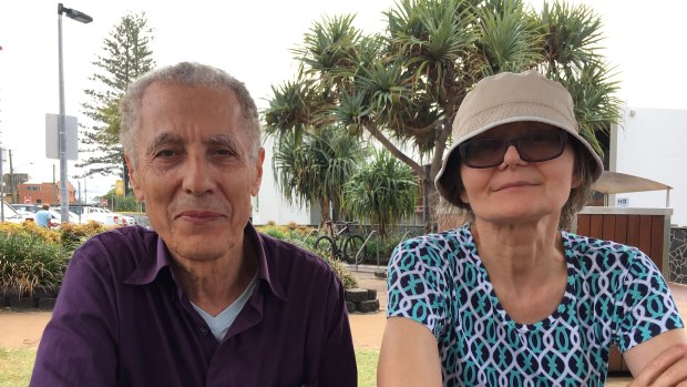 Palm Beach residents Margaret and Sam are pleased with the way the government has handled border closures.