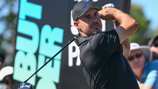 Chase Koepka during the LIV Golf Adelaide event.