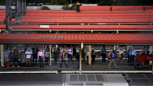 All train services to Redfern Station were stopped following a police incident.