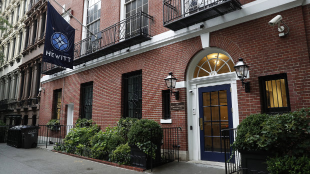 Jeffrey Epstein donated funds to the Hewitt School, an all-girls' school located blocks from his Upper East Side mansion in New York.