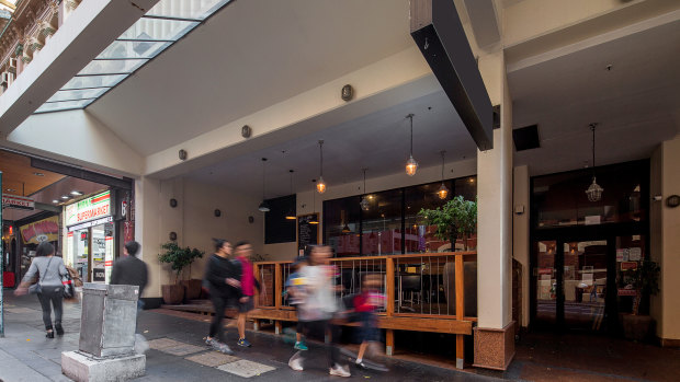 The PappaRich outlet on Liverpool Street in the Sydney's CBD.