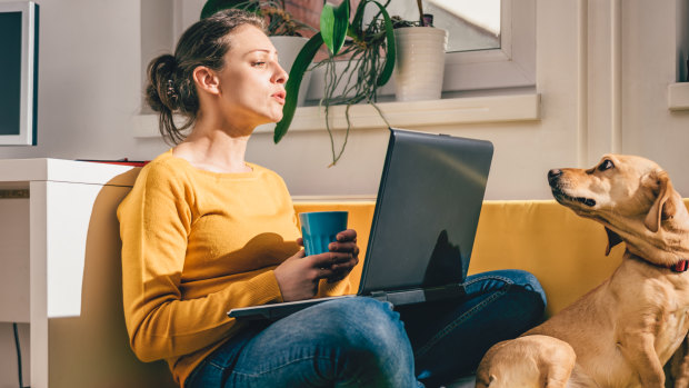 Working from home can impact on our mental health.