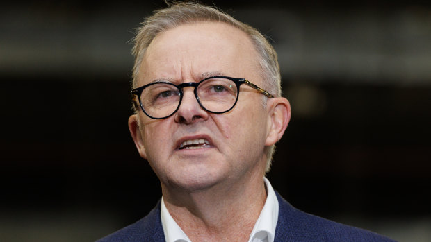 Opposition Leader Anthony Albanese.