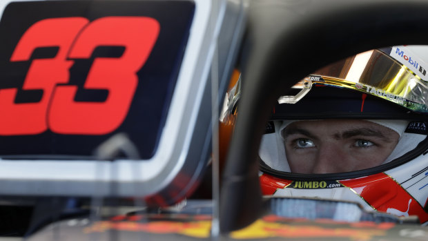 Ruthless streak: Max Verstappen.