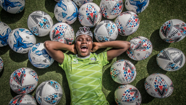 Canberra United player Rhoda Mulaudzi is South African royalty, her grandfather was a king.