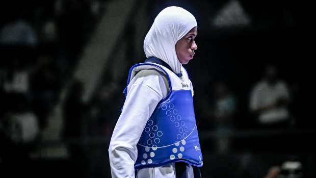Saudi Arabia’s Donia Abu Talib is a medal chance for Saudi Arabia in Paris.