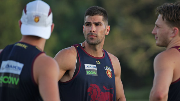 Marcus Adams looks forward to playing for his new team the Brisbane Lions.