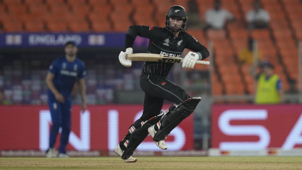 New Zealand beat England in the opening match watched by underwhelming crowd at Ahmedabad.