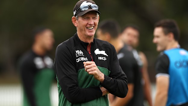 Shrewd operator: Rabbitohs coach Wayne Bennett.