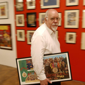Peter Blake, creator of the Sgt Pepper artwork and DANAD member.