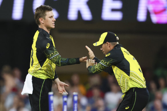 Adam Zampa impressed in his return.