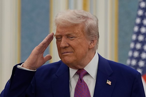 President Donald Trump said he would support the governor of California being arrested. 