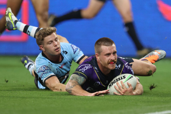 Man in demand: Storm five-eighth Cameron Munster.
