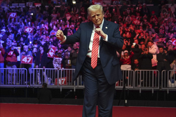 US President Donald Trump might be worth $US10 billion or more.