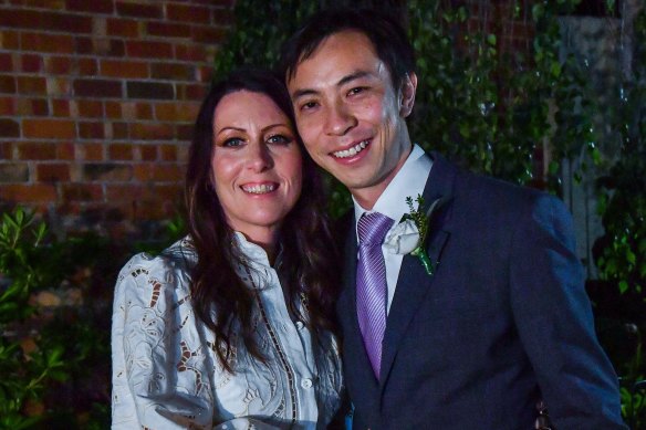 Ms Thorpe and Mr Ing took advantage of the 60-second window after lockdown ended to tie the knot.