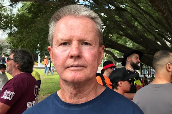 Former Queensland secretary of the CFMEU Michael Ravbar.
