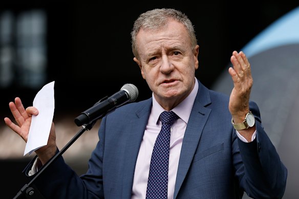 NRL head of elite football Graham Annesley.