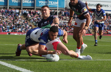 Bulldogs flyer Jacob Kiraz will come up against Addo-Carr when Lebanon and Australia clash in their World Cup qualifier.