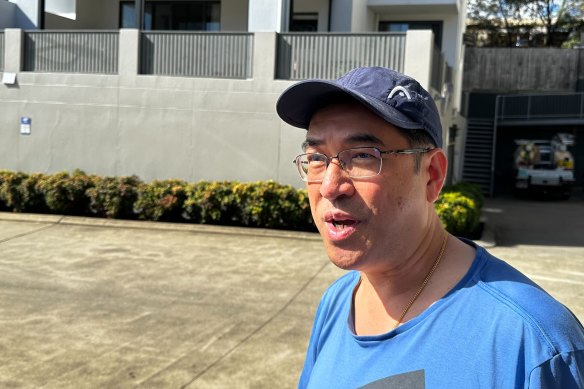 “Andrew”, a neighbour of the Everton Park unit complex in Brisbane where the alleged Russian spies had been living.