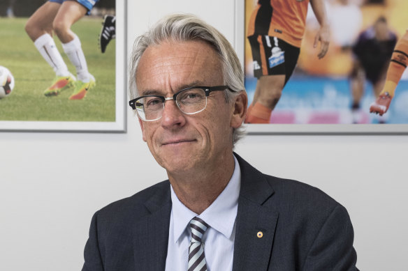 Former FFA and NRL boss David Gallop.