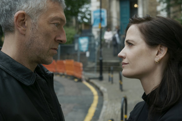 Vincent Cassel and Eva Green headline the action-charged espionage drama Liaison.
