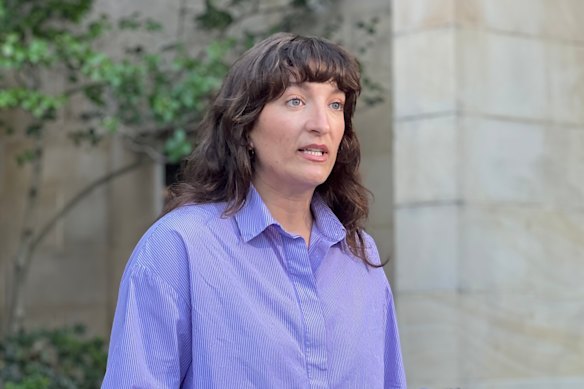 Australian Conservation Foundation’s climate campaigner Piper Rollins.