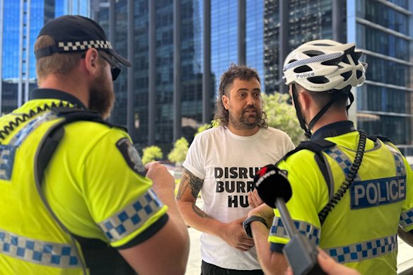 Woodside HQ graffitied over Burrup Hub plans