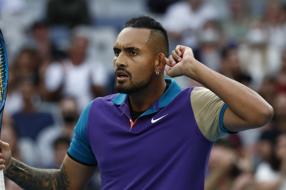 Nick Kyrgios provided plenty of interest during the tournament.