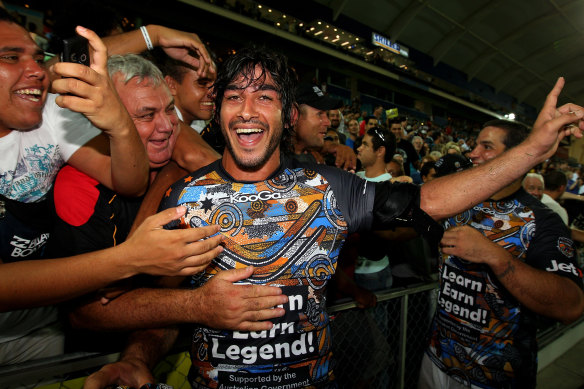 Johnathan Thurston is using his NRL platform to help Indigenous Australians.