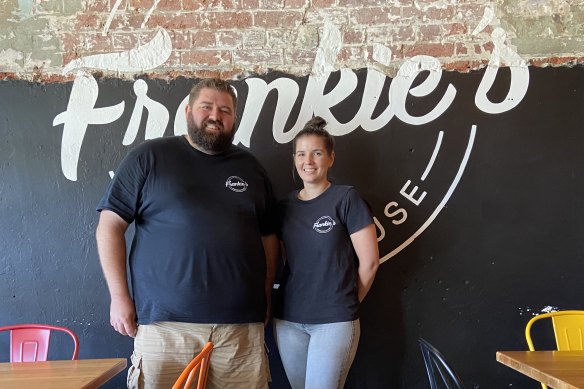 Siblings and business partners Tristan and Tamika Borgo of Frankie’s Smokehouse would like to see parkland added to the Cross River Rail precinct.
