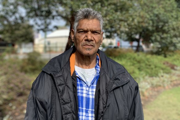 Richard Ugle was left sleeping rough on Perth’s streets after being evicted from public housing. 