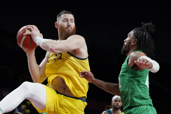 Aron Baynes’ Olympics could be over already.