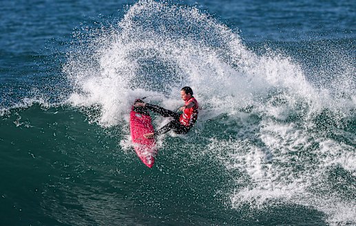 Tyler Wright in action at Bells.