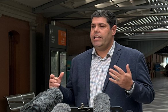 Transport Minister Brent Mickelberg said reduced services were a direct result of union action.