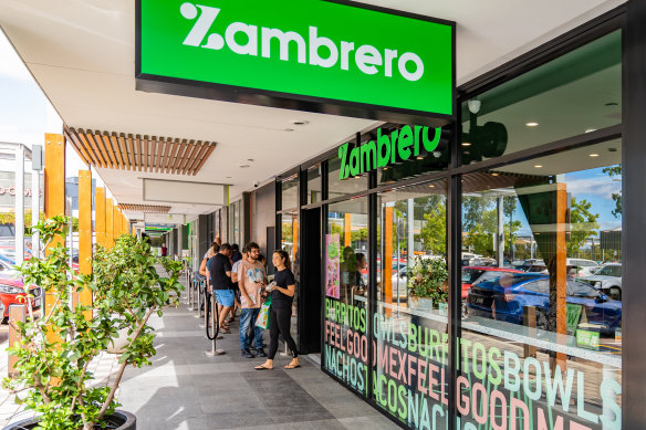 Zambrero is setting its sights on Ireland and Britain.