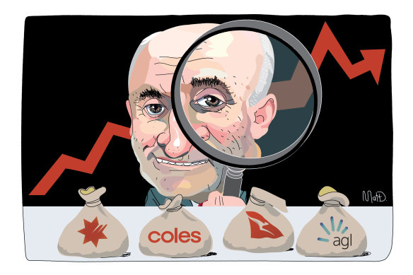 Former competition watchdog Allan Fels concluded in a report this week that “business pricing has added significantly to inflation in recent times”.