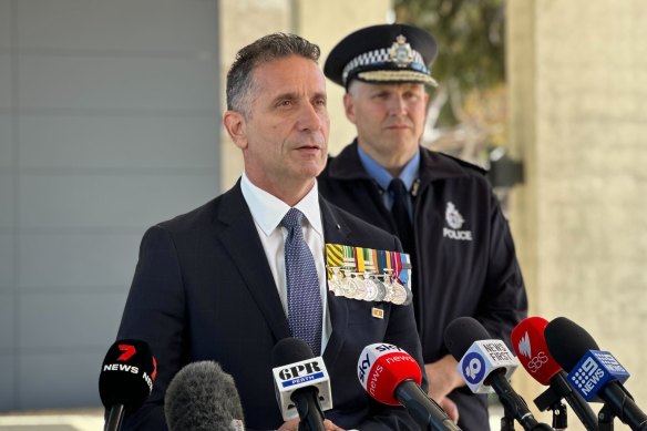 Corrective Services Minister Paul Papalia admitted Unit 18 was “unacceptable”, but said the government had little choice.