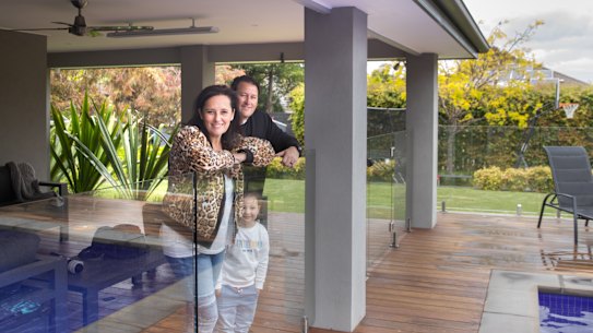 Vanessa and Jason Traplin, with children Mitchell, Jackson, Emmerson, Noah and Ruby, hope to sell their home.