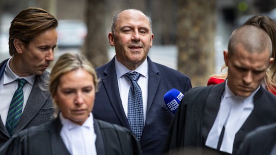 Tony Mokbel arrives at court in early September.
