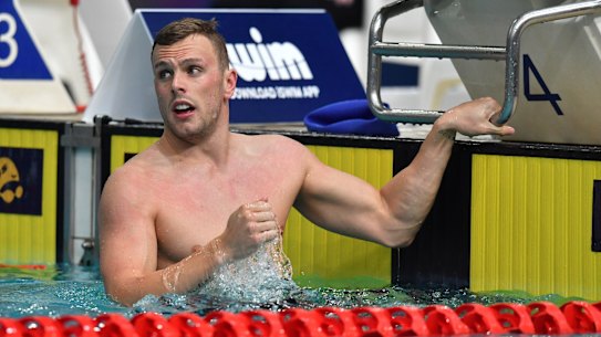 Kyle Chalmers will try to overcome US star Caeleb Dressel in a blue-chip race in Korea.