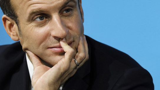 French President Emmanuel Macron put the pension reform on hold after stiff opposition and the onset of the pandemic.